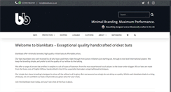 Desktop Screenshot of blankbats.co.uk