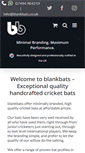 Mobile Screenshot of blankbats.co.uk